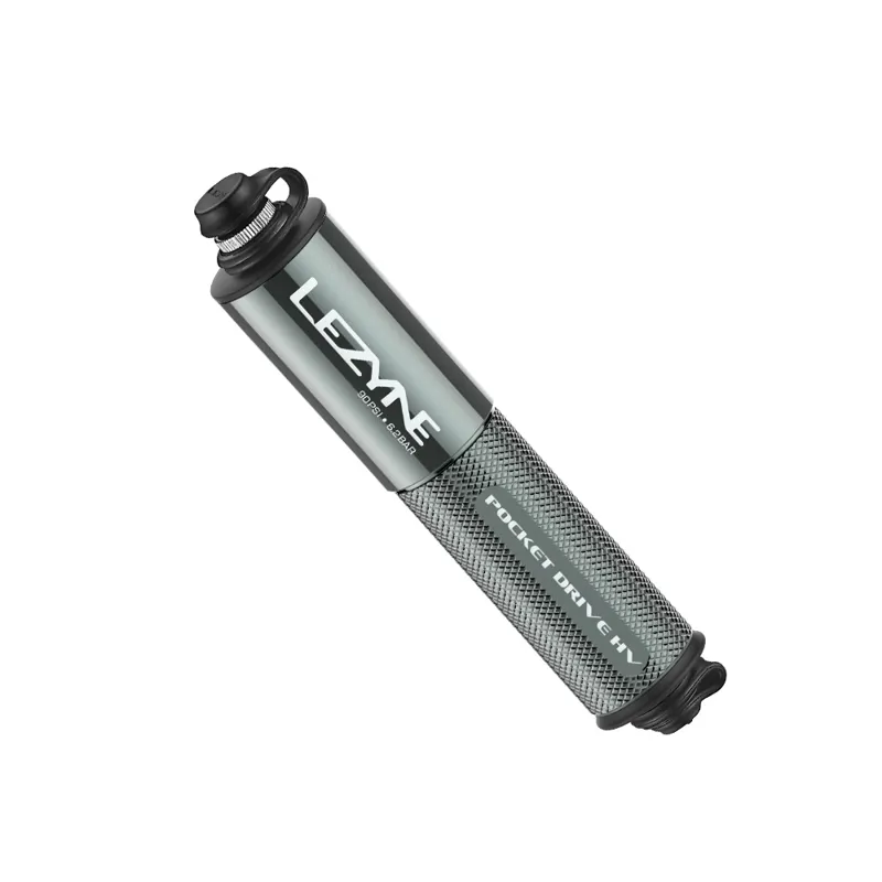 Lezyne Pocket Drive HV Mini Pump in Grey