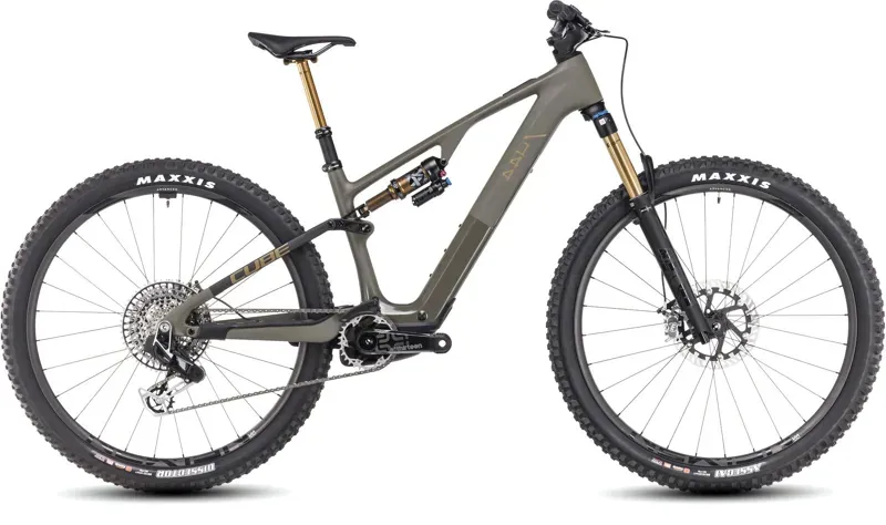 Cube AMS Hybrid ONE44 C:68X Super TM 400X 29-inch MTB in Dustyolive/Gold