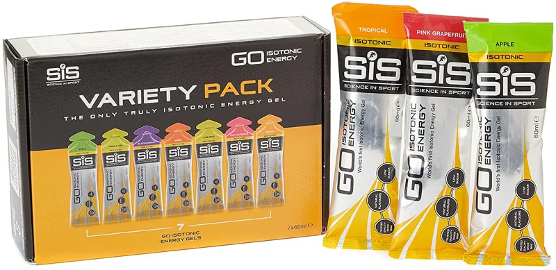 Science In Sport 21 SiS Gels Go Isotonic Energy Gel Variety Pack Bundle-1