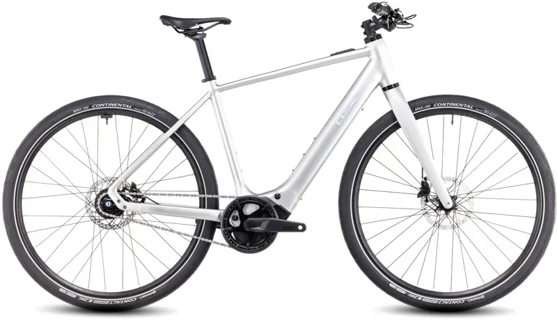 Cube Editor Hybrid Slx 400x Hybrid Bike In Sleekgrey/Spectral
