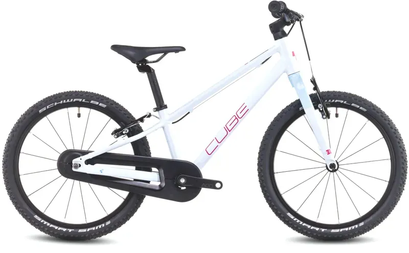 Cube Numove 180 Kids Bike In Flashwhite/Pink