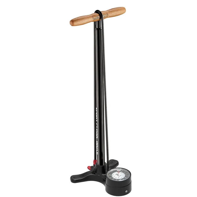Lezyne Sport Floor Drive Track Pump in Black