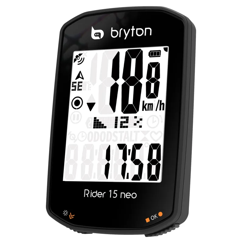 Bryton Rider 15e Neo Gps Cycle Computer: Black One size