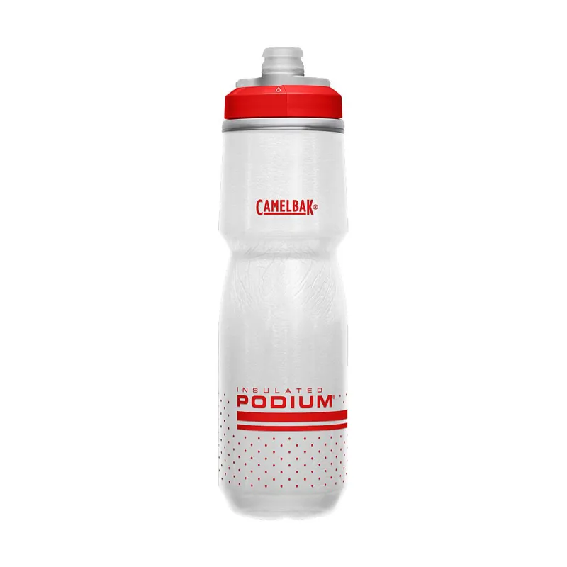 Camelbak Podium Chill Insulated Bottle 2020: FIERY RED/WHITE 700ml