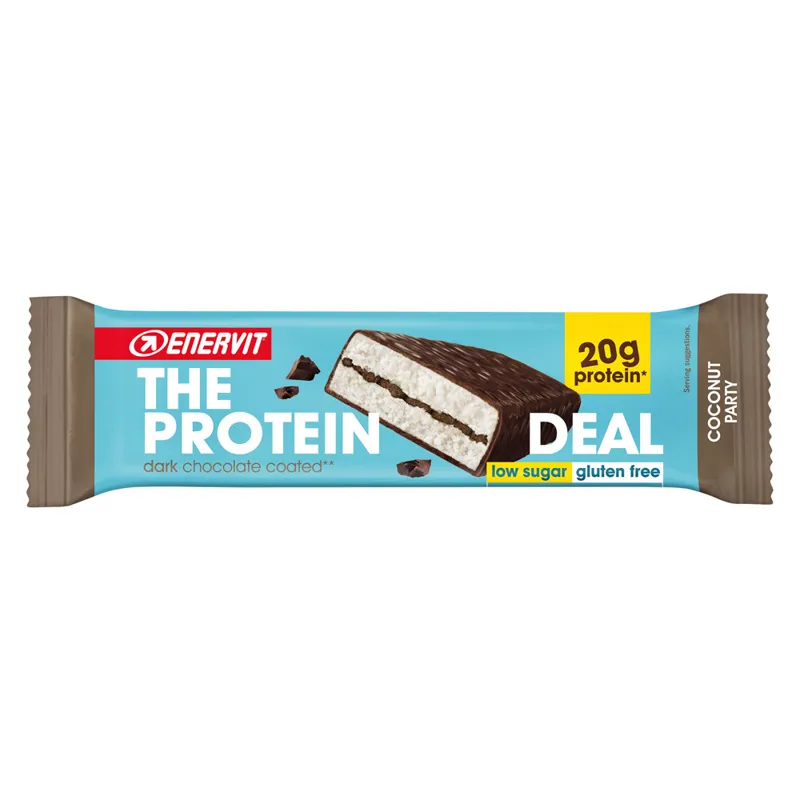 Enervit Protein Deal Bar 55g Coconut 25 x 55g EXP: 07/04/2021 RRP 60