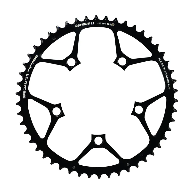 Specialites TA 110pcd Syrius 10-11 Speed Chainring - Black -2