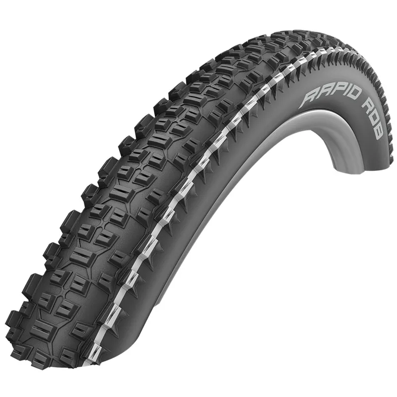 Schwalbe Rapid Rob K- Guard MTB Bike Tyre Black -2