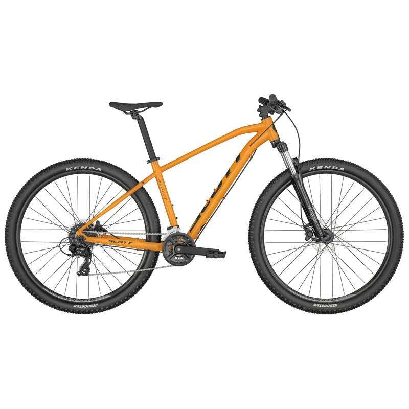 hardtail mountain bike orange