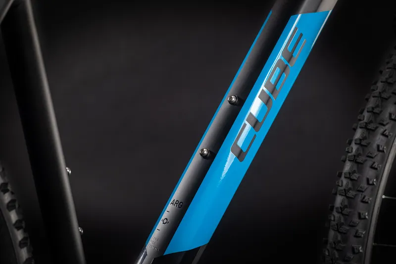 Cube Aim Pro Hardtail Mountain Bike in Blue-3