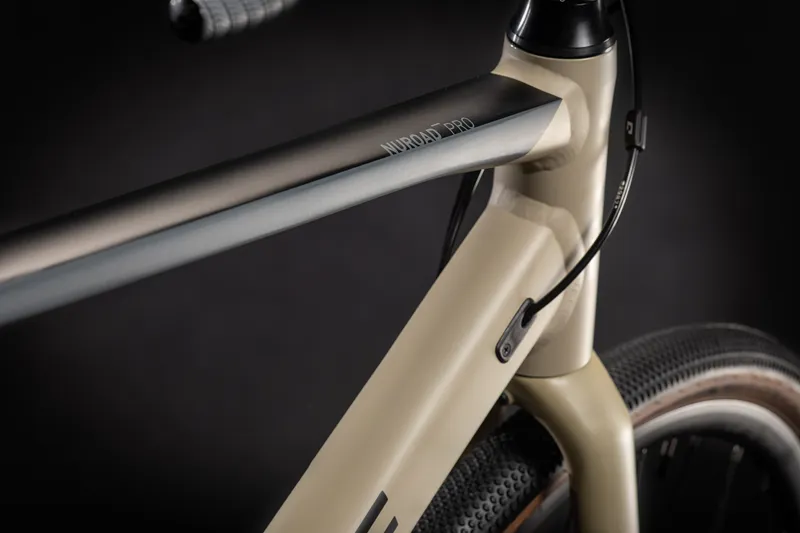 2021 Cube Nuroad Pro Road Bike in Brown-4