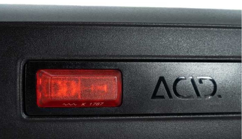 Acid E-Bike Mudguard Rear Light Pro-E 12v in Black-2