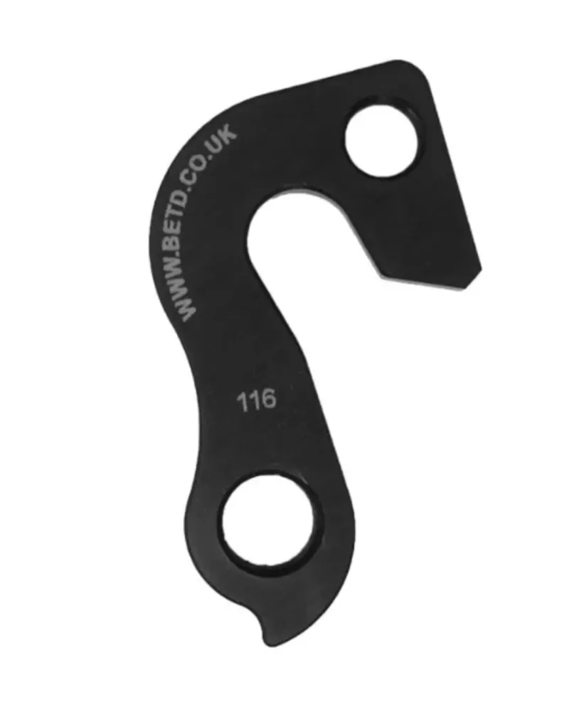 Derailleur Hanger 116 in Black 