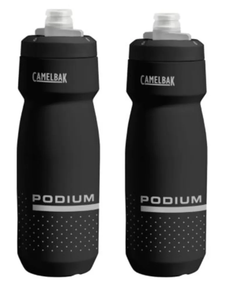 Camelbak Podium Water Bottle in BLACK 700ml x2 Bundle Product 