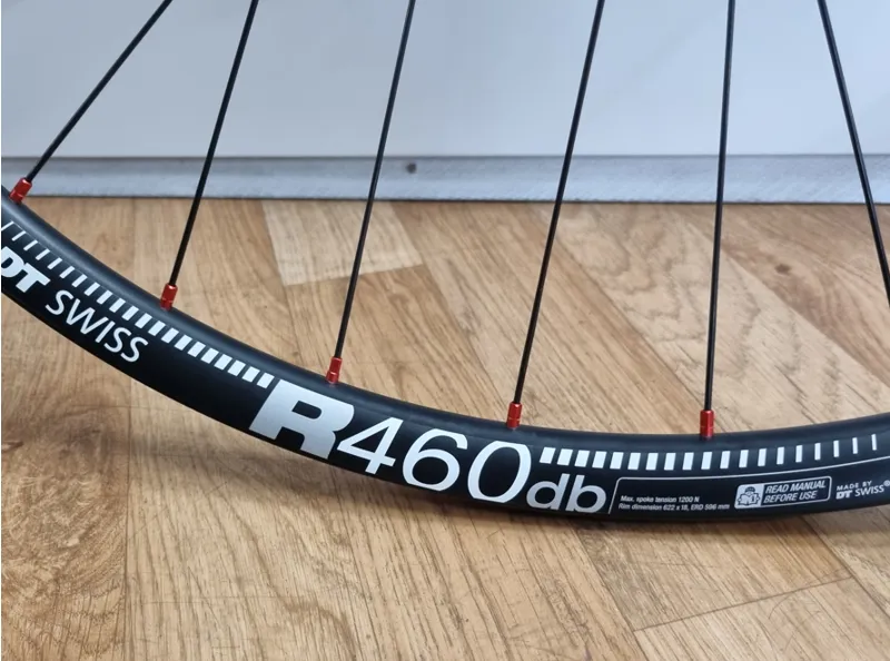 DT Swiss Wheel Set R460 Rim on DT Swiss 350 Hubs Hand Custom Built -5