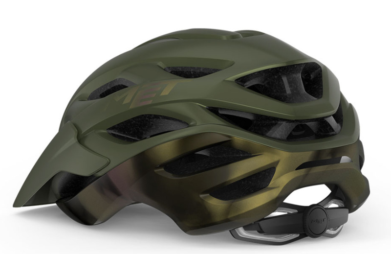 Met Veleno Mountain Bike Helmet for Gravel Trail and XC in Olive-1