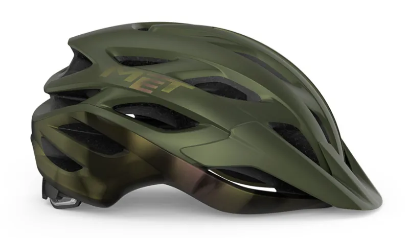 Met Veleno Mountain Bike Helmet for Gravel Trail and XC in Olive-2