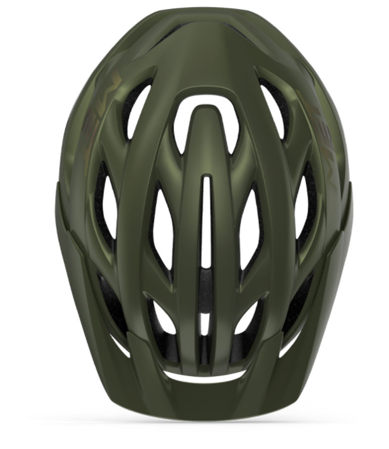 Met Veleno Mountain Bike Helmet for Gravel Trail and XC in Olive-3