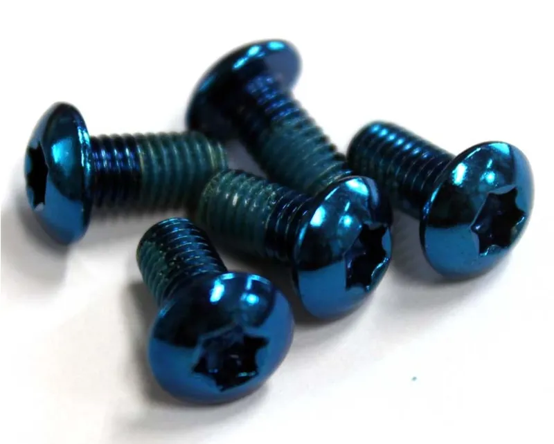 Clarks Steels Anodised Rotor Bolts-Green