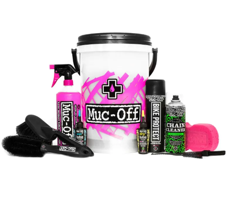 Muc-Off Dirt Bucket Kit With Filth Filter inc Brushes - Lubes - Cleaner