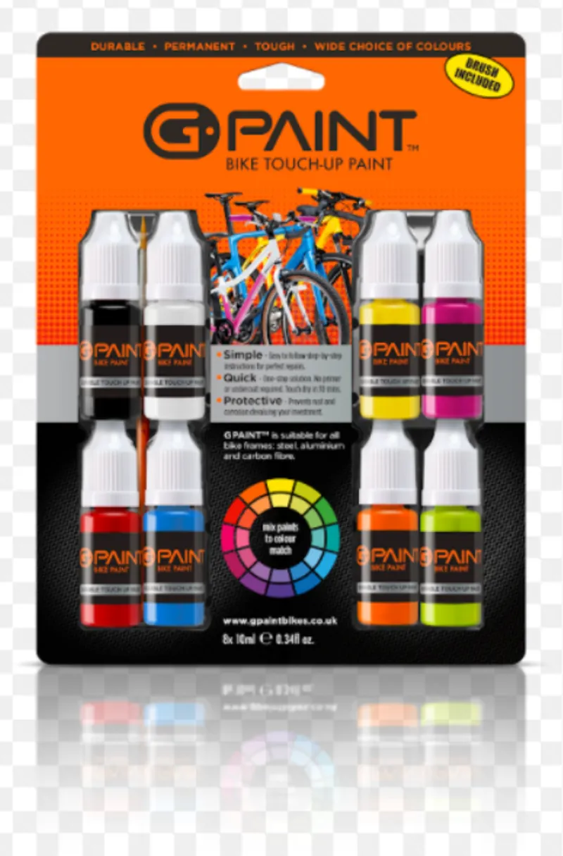 G Paint Bike touch up mixable paint 