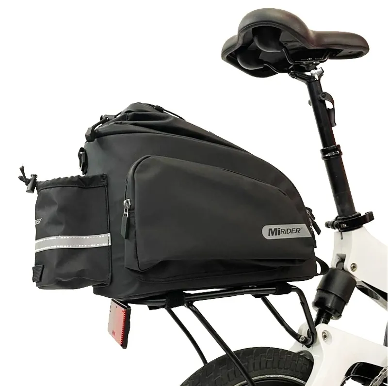 Mirider Pannier Bag for Mirider Electric Bikes in Black - One Size 