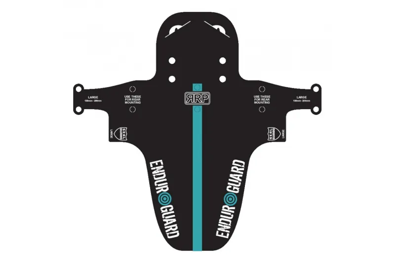 RRP - Enduroguard Front Mud Guard Fender - Black -1