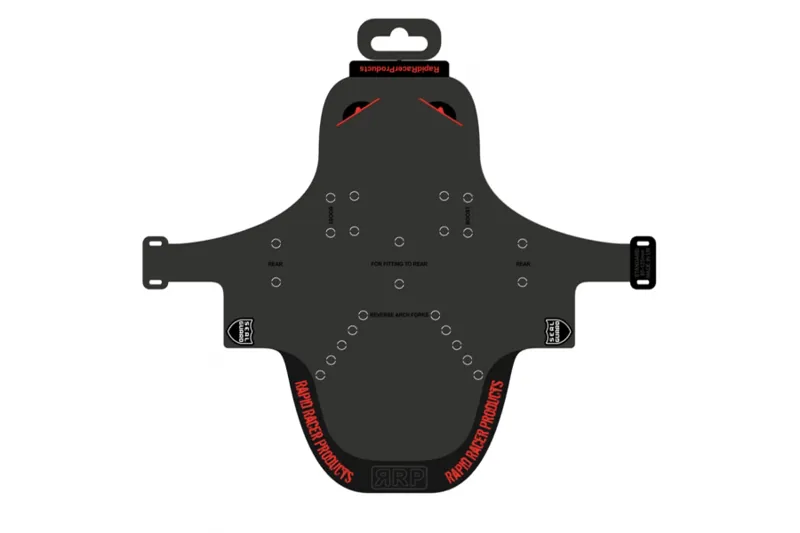 RRP - Enduroguard Front Mud Guard Fender - Red -2