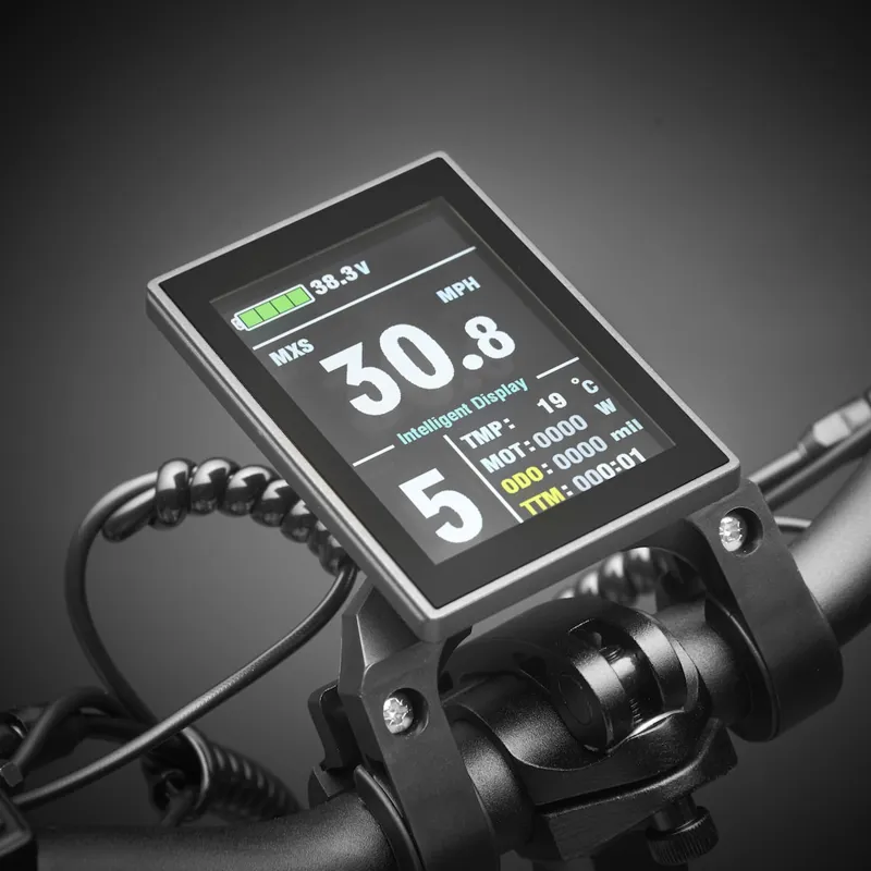 MiRider GB3 Azure Blue Folding Electric Bike-4