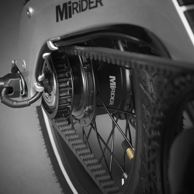 MiRider GB3 Acid Green Folding Electric Bike-7