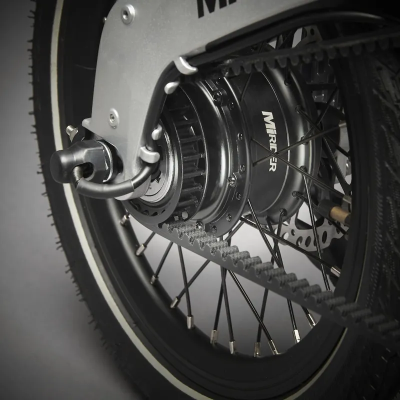 MiRider GB3 Orange Folding Electric Bike-9