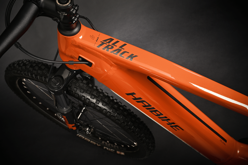 Haibike ALLTRACK 6 27.5er Electric MTB Bike - Gloss Orange Alloy 2023-3