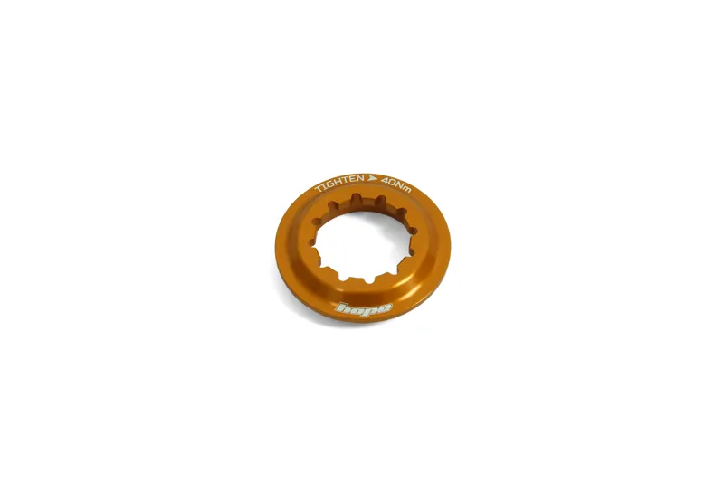 Hope Centre Lock Disc Brake Rotor Lockring - Orange