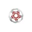 Hope Floating Disc Brake Rotor - 160mm 6 Bolt Aluminium Red