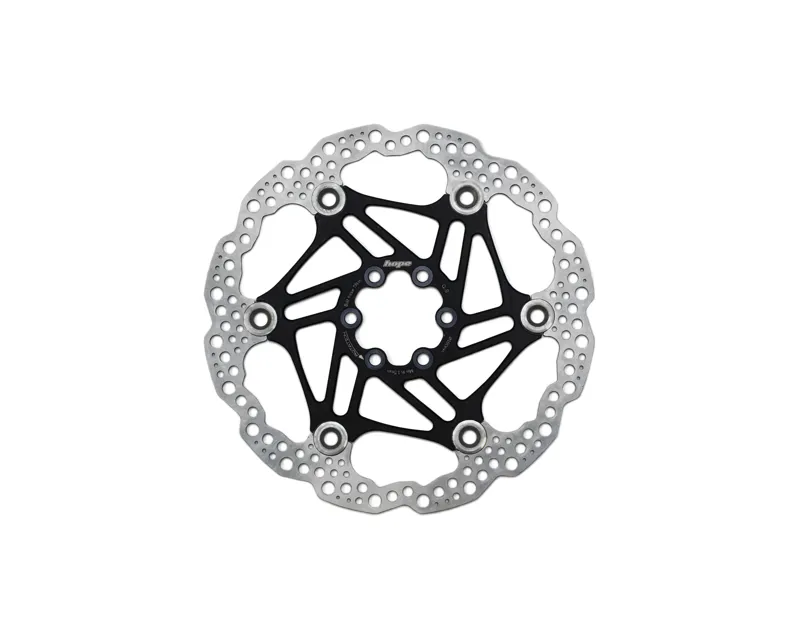 Hope Floating Disc Brake Rotor - 180mm 6 Bolt Aluminium Black