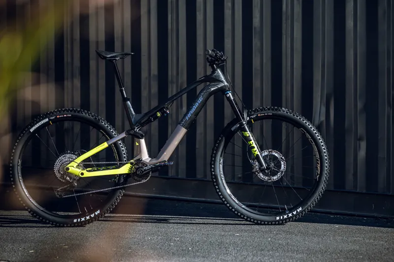 Haibike LYKE 11 Electric MTB Bike  - Carbon/Sand/Lime - Gloss Black 2023