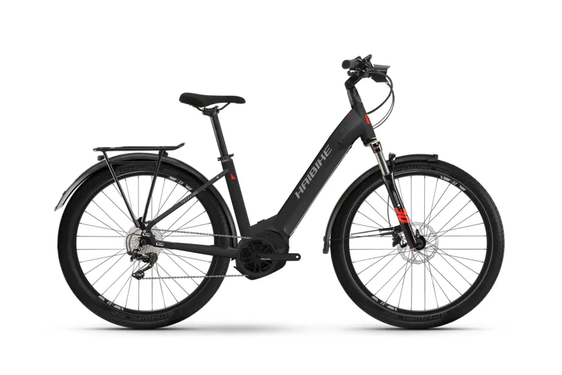 HaiBike Trekking 6 Low i630 Black/Red/Silver 50cm