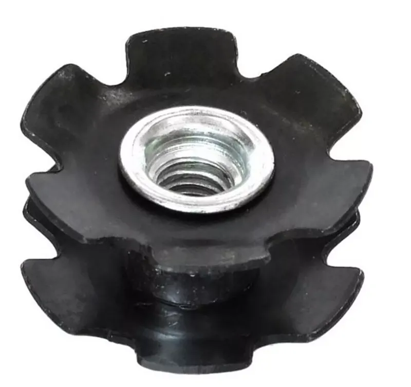 Weldtite Aheadset Star Nut 1 per pack in Black 