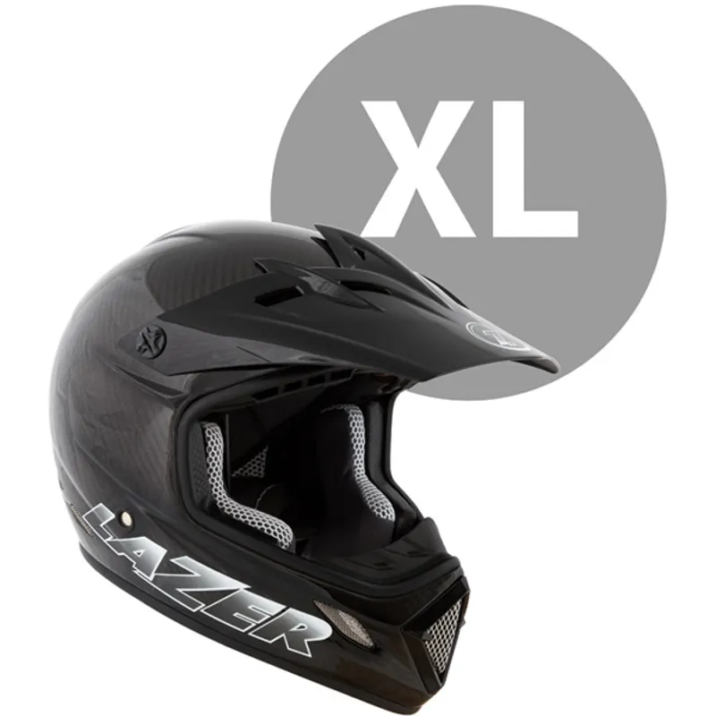 Lazer Helmet MX7 - Full Face MTB Helmet Carbon Black-1