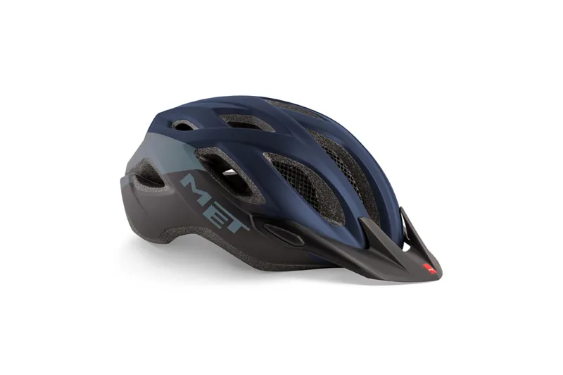 Met Crossover Cycle Helmet - Blue Black Matt