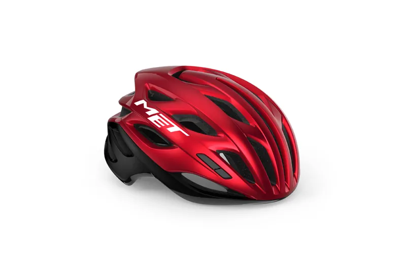MET Estro Mips Road Helmet in Red and Black