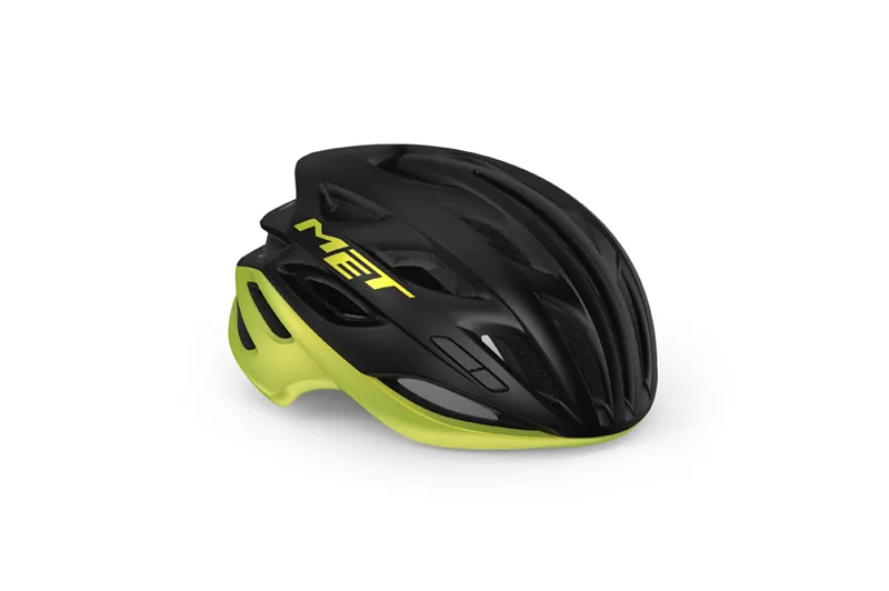 MET Estro Mips Road Helmet in Lime and Black