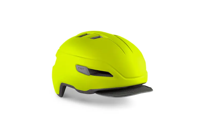 Met Corso Urban Helmet in Matt Yellow 