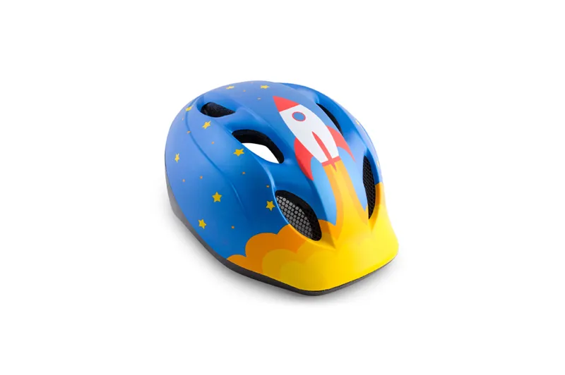 MET Kids Helmet in Buddy Rocket Blue