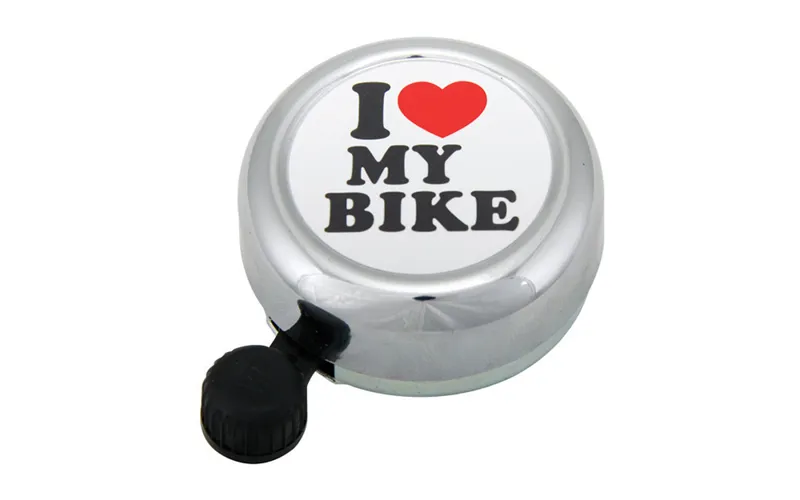 Widek I Love My Bike Bell Silver