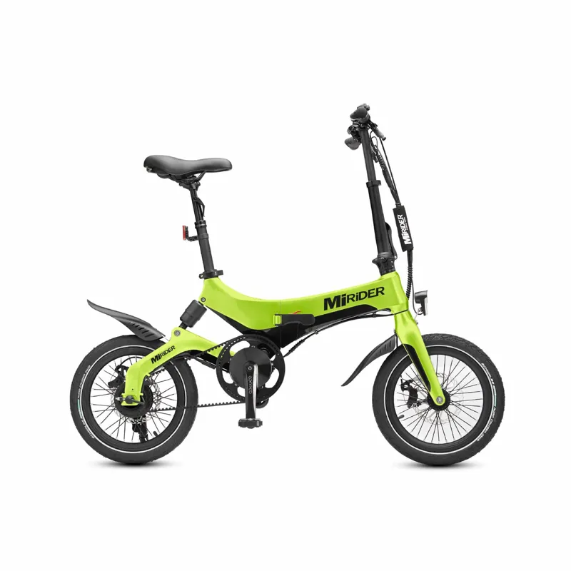 MiRider GB3 Acid Green Folding Electric Bike