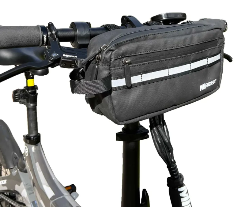 MiRider Handlebar Bag in Black -3