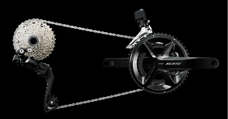 Shimano 105 R7100 Di2 Disc 12 Speed Groupset-2