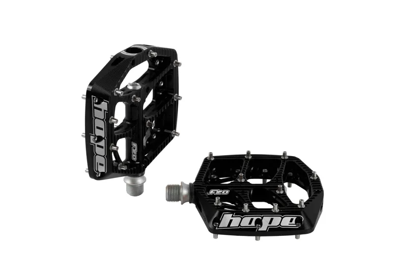 Hope F20 Flat MTB Pedals - Pair - Black