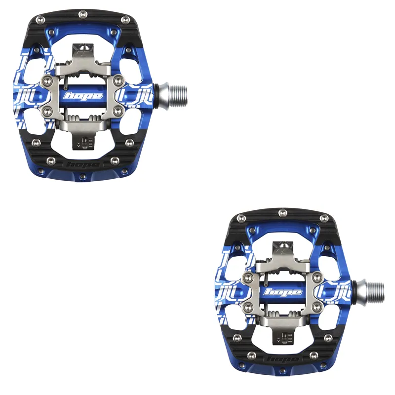  Hope Union MTB Bike Pedals - Pair - Blue
