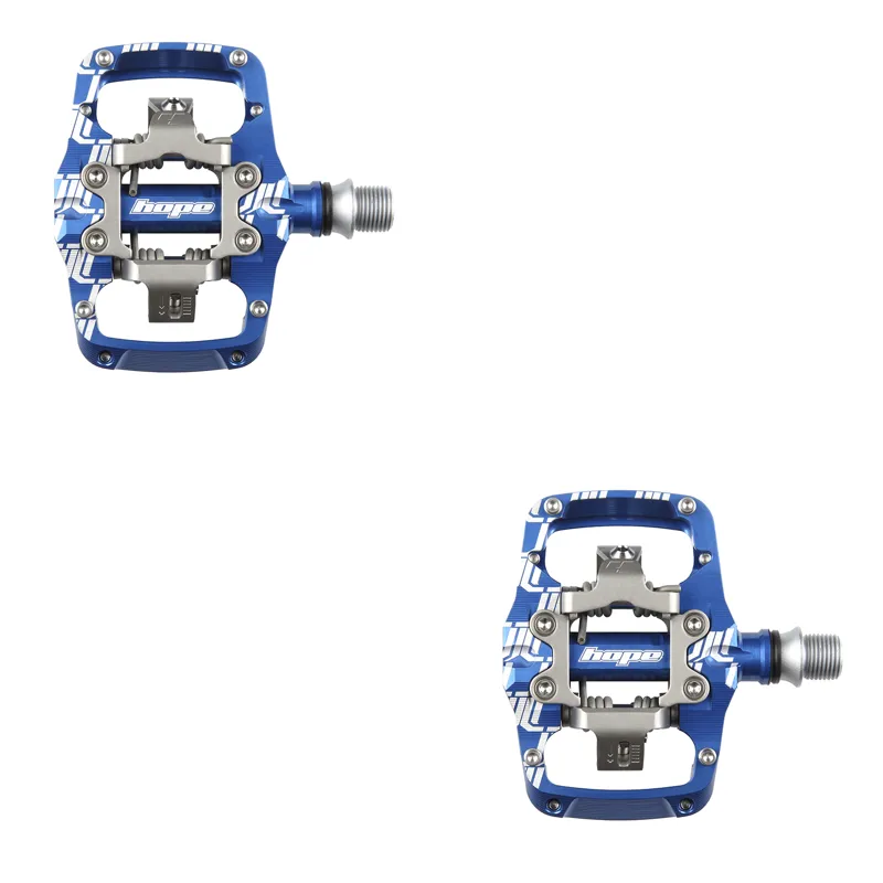  Hope Union MTB Bike Pedals - Pair - Blue-2